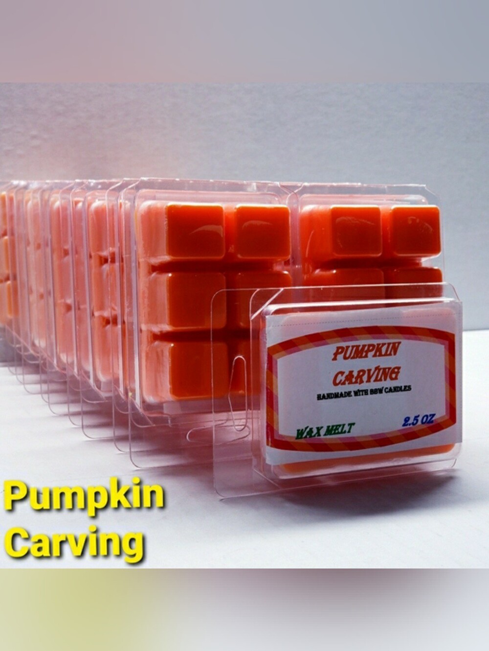 PUMPKIN CARVING -Bath & Body Works Candle Wax Melts- $8 per pack
